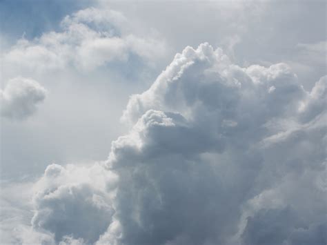 Free photo: White Fluffy Cloud - Blue, Cloud, Clouds - Free Download ...