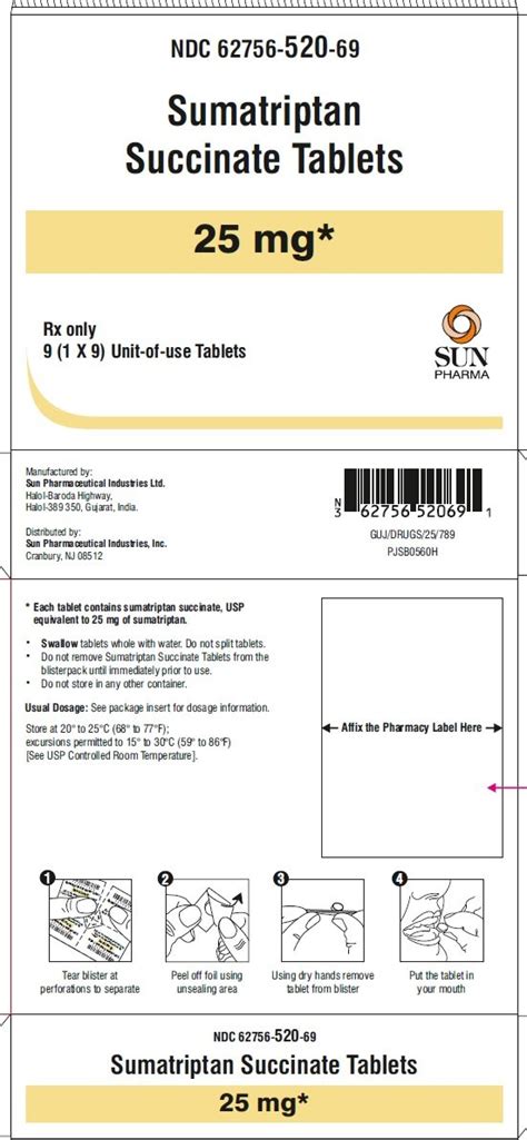 Sumatriptan: Package Insert - Drugs.com