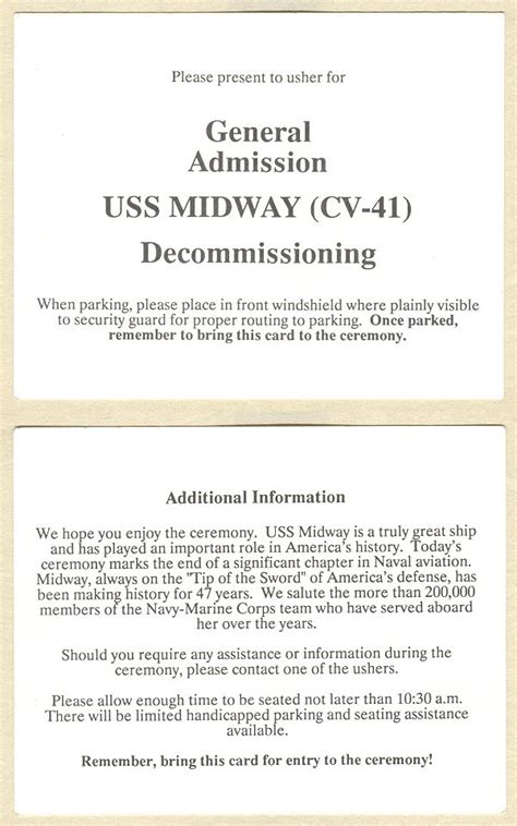 USS Midway 1992 Decommissioning