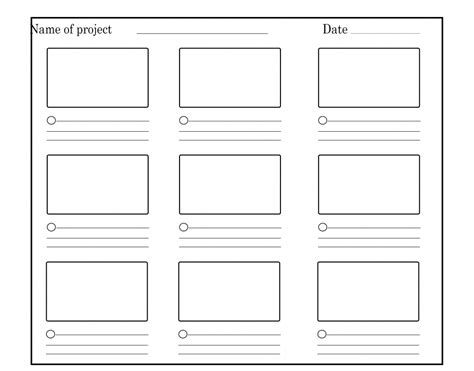 Free Storyboard Template [PDF, WORD, PPT, & Google Docs]