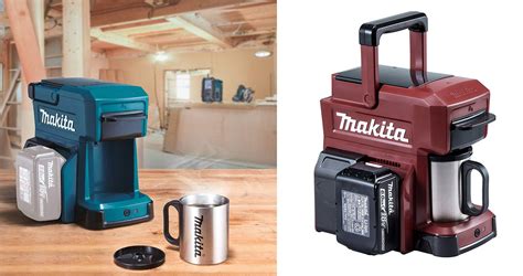 Rugged Makita Coffee Maker Is Job Site Ready And Runs Off The Same ...