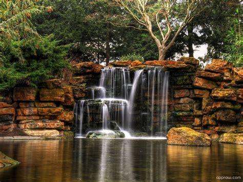 Peaceful Waterfalls Wallpaper download - Nature HD Wallpaper - Appraw