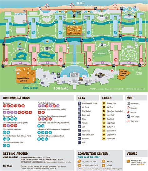 Resort Map | Hard Rock Hotel & Casino | Punta Cana, D.R.