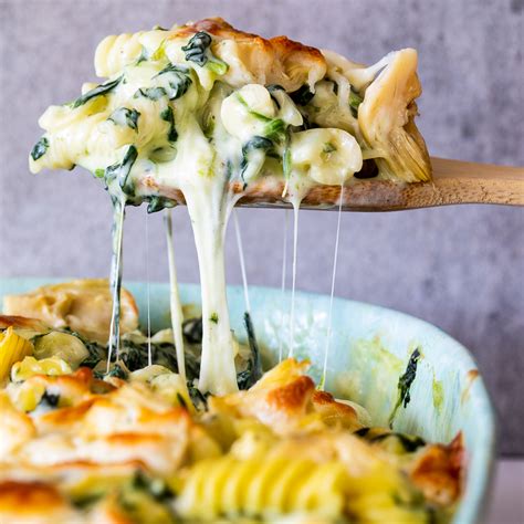 Spinach Artichoke Pasta Bake – Diary