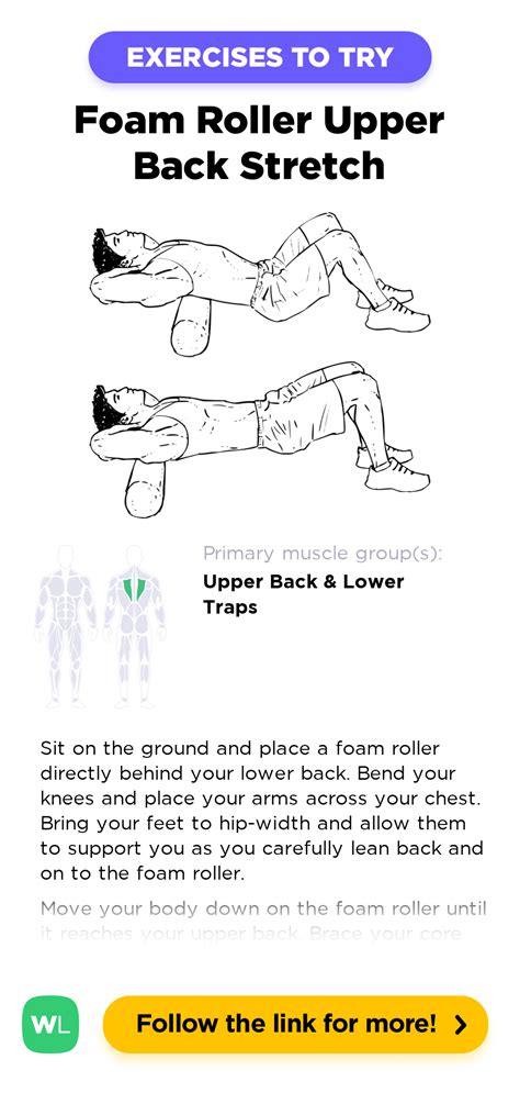 Foam Roller Upper Back Stretch – WorkoutLabs Exercise Guide