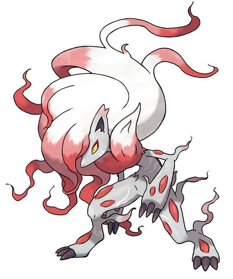 Hisuian Zoroark Art from Pokémon Legends: Arceus | Pokemon art, Ghost ...