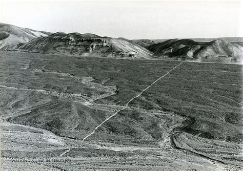 a line made by walking - richard long | Land Art | Pinterest | Richard long, Land art and ...