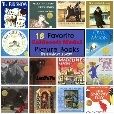 18 Favorite Caldecott Medal Winning Books