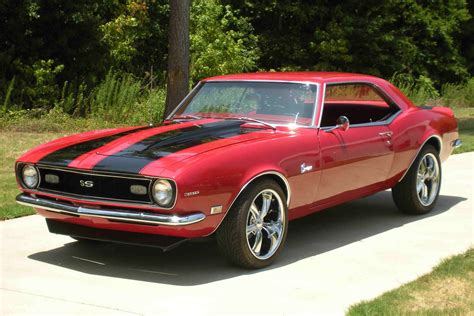 '68 Camaro SS... love the black on red! | Come To Me! | Pinterest