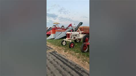 Corn Pickers lined up at the Half Century of Progress Show # ...