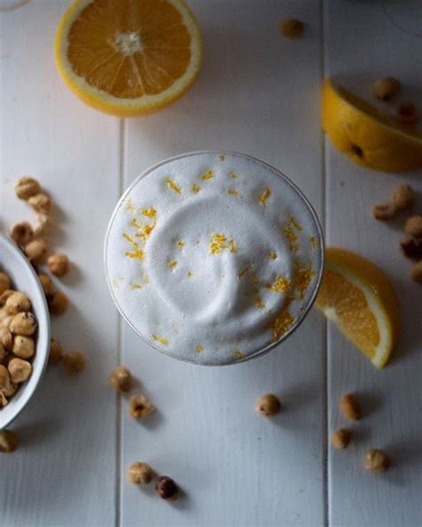 Orange Latte With Hazelnut Syrup Recipe | The Feedfeed