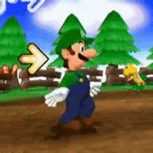 Luigi Super Mario GIF - Luigi Super Mario Dance - Discover & Share GIFs