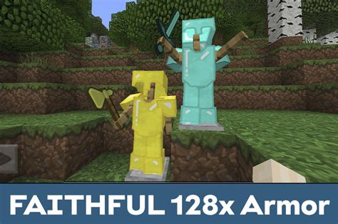 Download Faithful 128x128 Texture Pack for Minecraft PE - Faithful ...