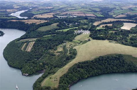 Tregothnan house & estate | Aerial images, English castles, Aerial