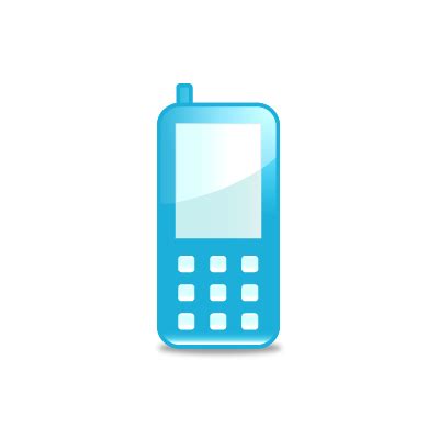 Cell Phone Icon For Email Signature #319402 - Free Icons Library