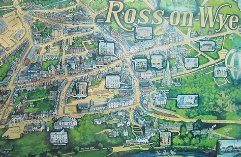 Tourist map of Ross-on-Wye © Pauline E cc-by-sa/2.0 :: Geograph Britain and Ireland