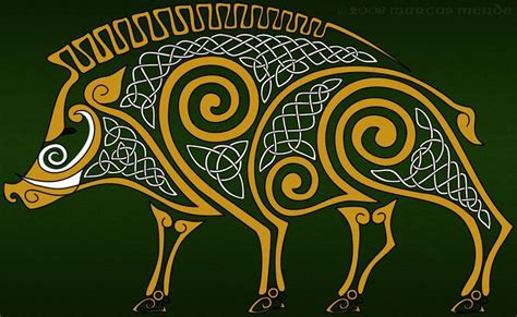 pig celtic - Google Search | Celtic art, Celtic artwork, Viking art