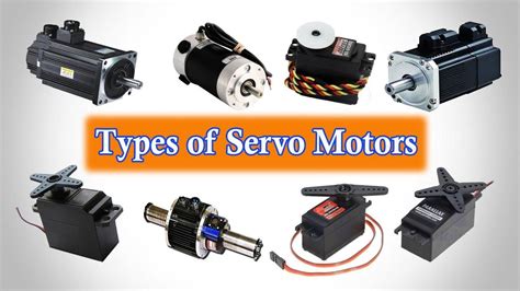 The Different Types and Applications of Servo Motors