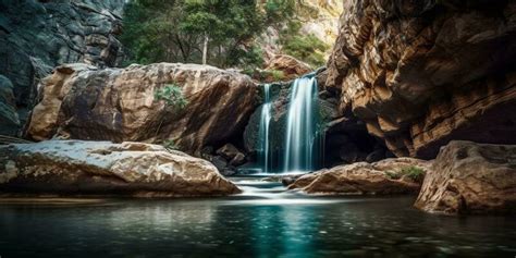 Peaceful Waterfall Stock Photos, Images and Backgrounds for Free Download