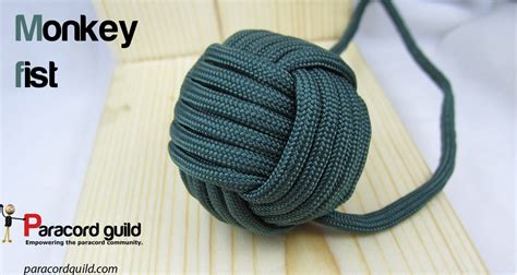 How to tie a paracord monkey fist knot - Paracord guild