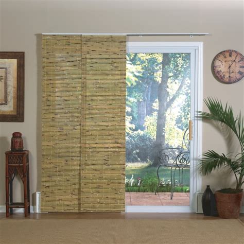 Bamboo Slider Panel Blinds for Patio Doors and Windows - Free Shipping Today - Overstock.com ...