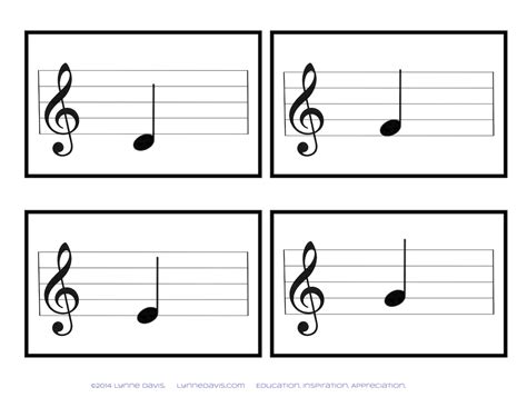 Note Reading Flashcards | Lynne Davis Music