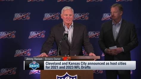 Cleveland Browns owner Jimmy Haslam responds to Cleveland selected as ...