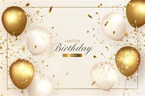 Elegantes alles gute zum geburtstag mit ... | Free Vector #Freepik… | Happy birthday schriftzug ...