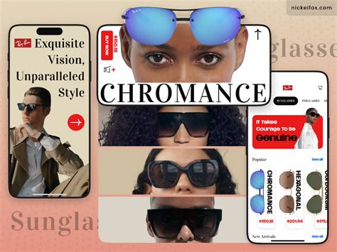 Ray Ban Elegant Sunglasses Store App | Figma Community