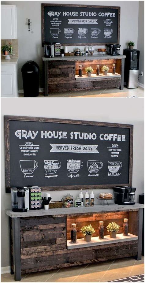 10 Cool Ideas to Set Up a Home Coffee Station