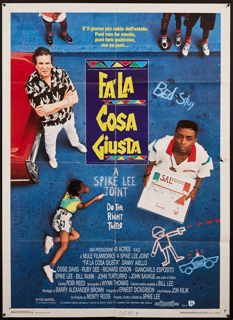 Do The Right Thing Movie Poster | Italian 2 Foglio (39x55) Original Vintage Movie Poster