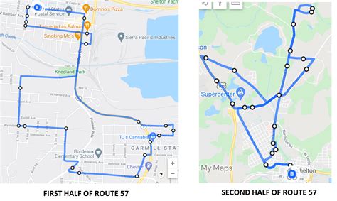 ROUTE 57 MAP UPDATED – Mason Transit