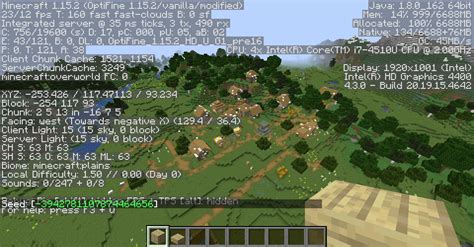 Abandoned village right next to spawn [Seed and cords in Pic and in ...