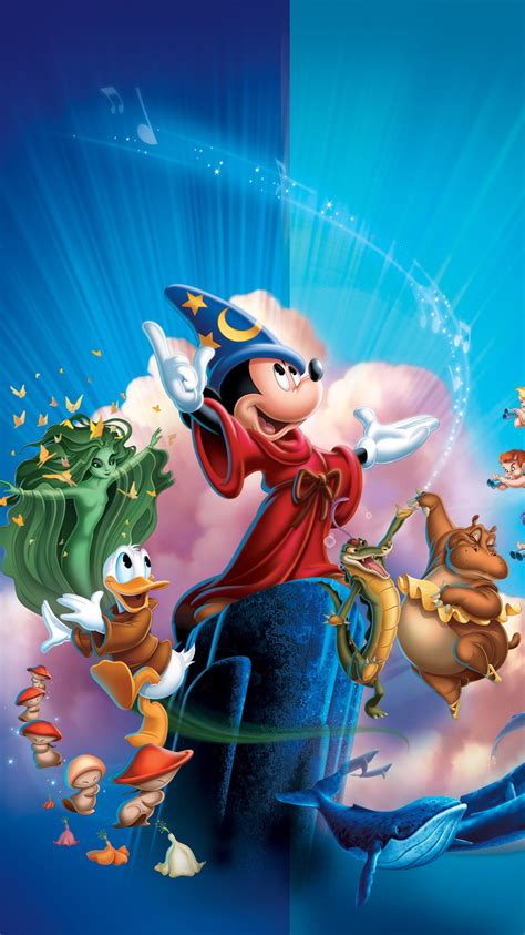 Fantasia 2000 (1999) Phone Wallpaper | Moviemania | Disney characters mickey mouse, Fantasia ...