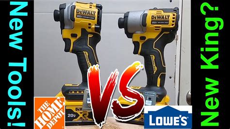 NEW KING? 👑 DeWalt Atomic DCF850 Home Depot 🔥 VS 🔥 DeWalt DCF840 Lowes (Impact Drivers) - YouTube