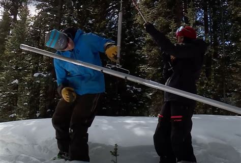 This Is How Scientists Measure The Amount of Water In The Snowpack