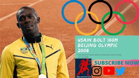 USAIN BOLT 100m | Fastest race | Beijing Olympic 2008 | Full HD |Top ...