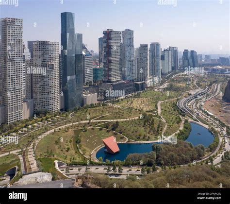 Parque La Mexicana, Santa Fe, Mexico City, Mexico Stock Photo - Alamy