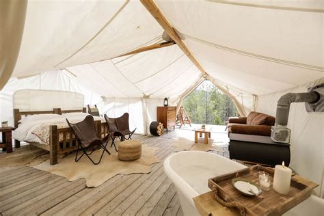 Under Canvas Glamping Glacier National Park - All About Glamping