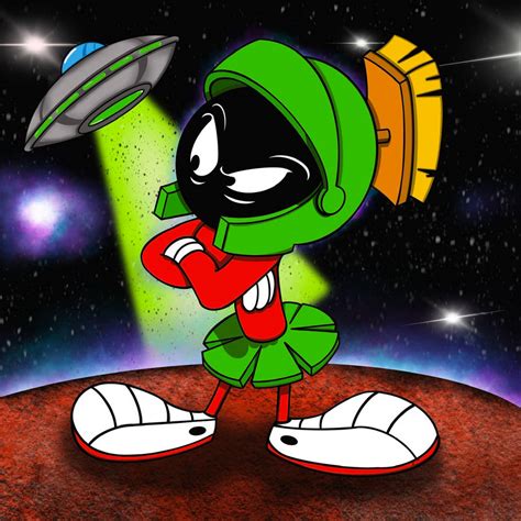 Marvin The Martian drawing by PixelTimeMachine on DeviantArt