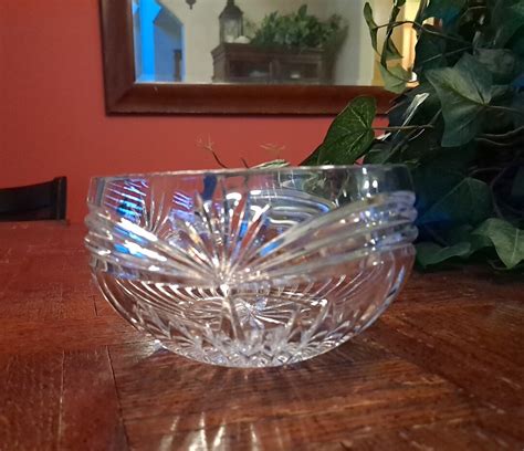 Waterford Crystal Marquis Bowl Leaded Crystal Bowl - Etsy