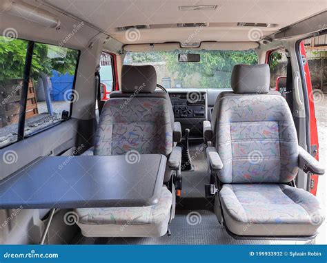 Volkswagen Typ 4 T4 Multivan Vw Van Interior with Variability of Grey ...