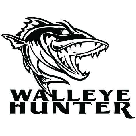 Walleye Fishing Sticker Walleye Decal Walleye Fishing Decal ...