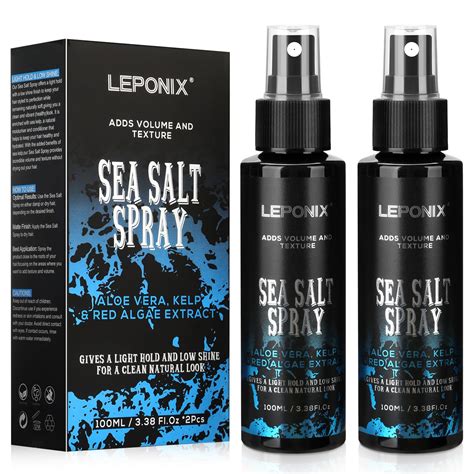 Amazon.com : Sea Salt Spray for Hair Men - Texturizing & Thickening ...