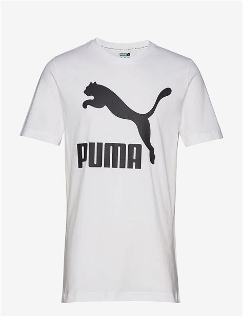 Classics Logo Tee (Puma White) (150 kr) - PUMA - | Boozt.com