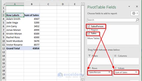 Pivot Table Function In Excel With Example | Cabinets Matttroy