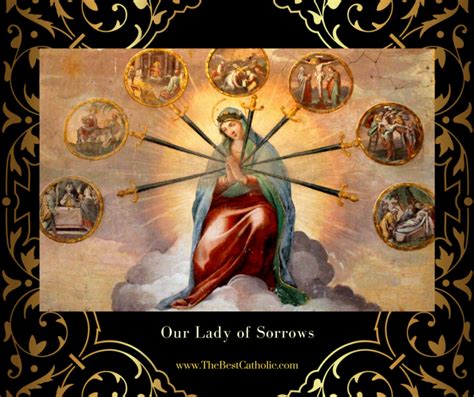 Lent Series: The Promises of the Devotion to the Seven Sorrows of the Blessed Virgin Mary – The ...