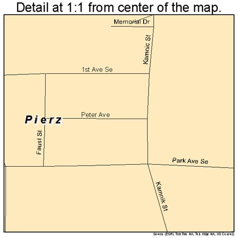 Pierz Minnesota Street Map 2750776