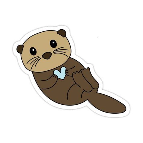 Cute Coloring Pages Of Animated Otters - EzequielropChristensen