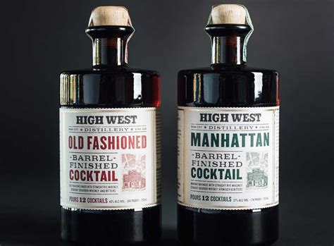 High West Distillery Debuts Barrel-Finished Cocktail Collection - Bar Business